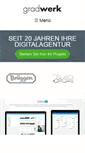 Mobile Screenshot of gradwerk.de